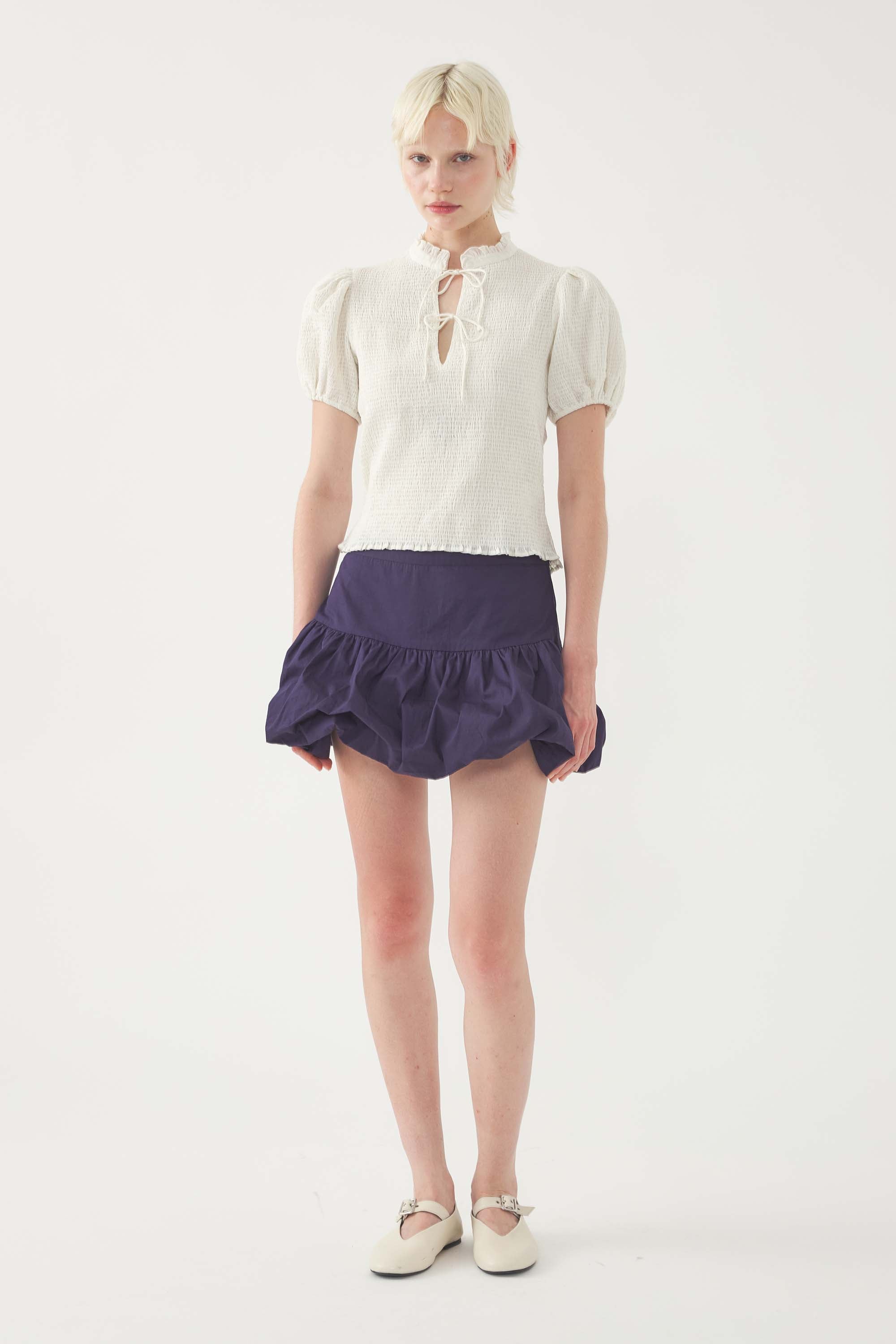 Blouse smockée Angelo