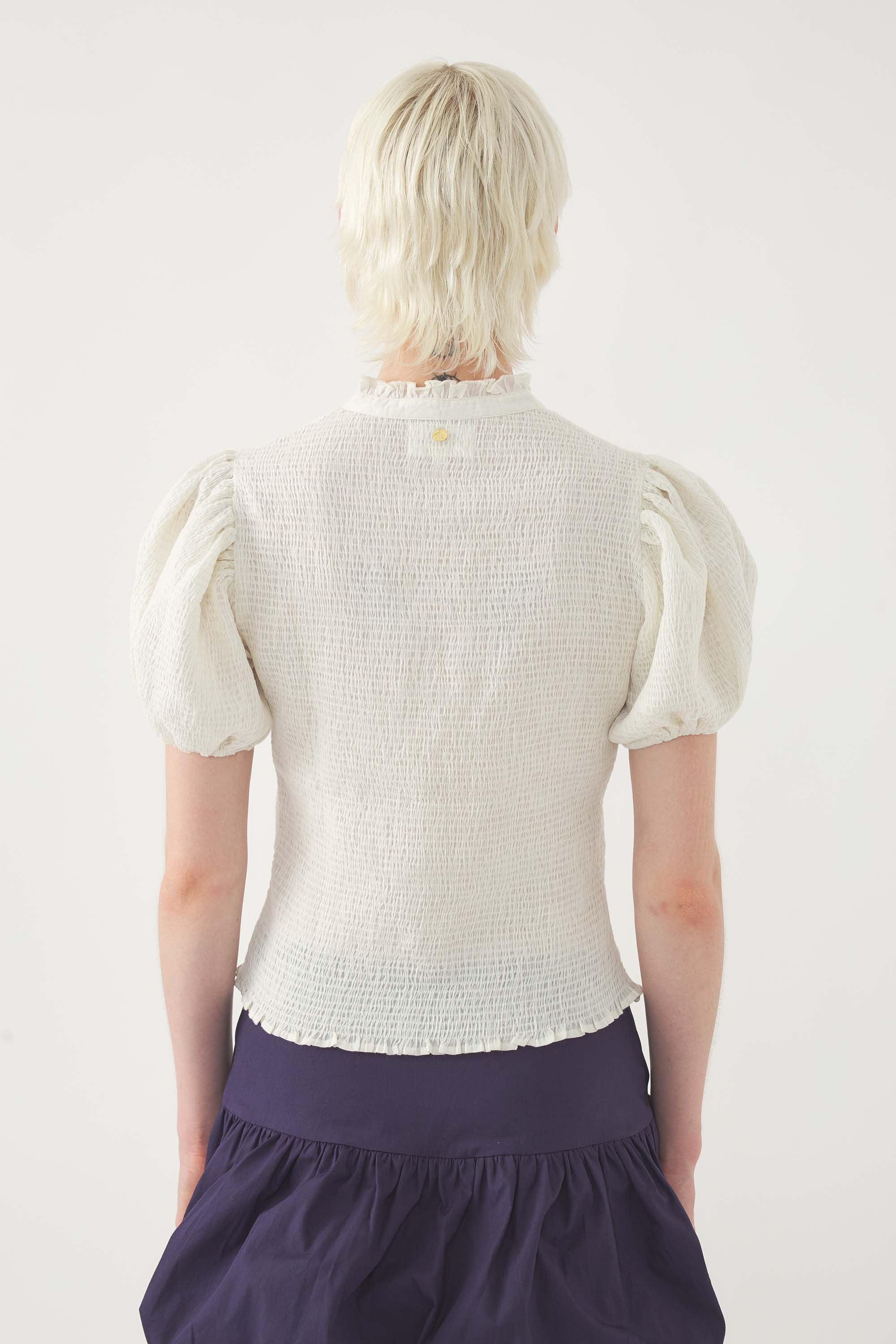 Blouse smockée Angelo