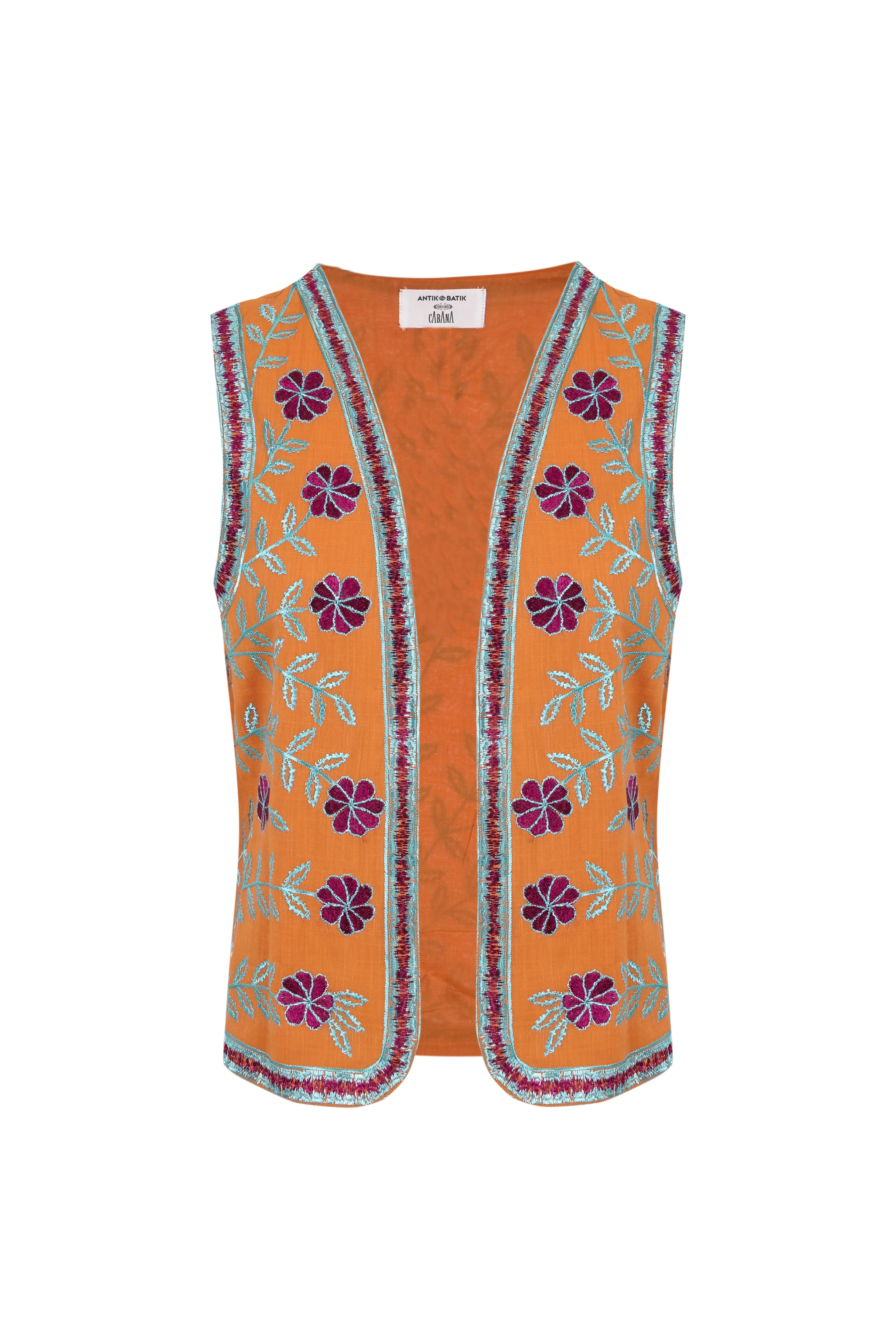 Gilet brodé Ary