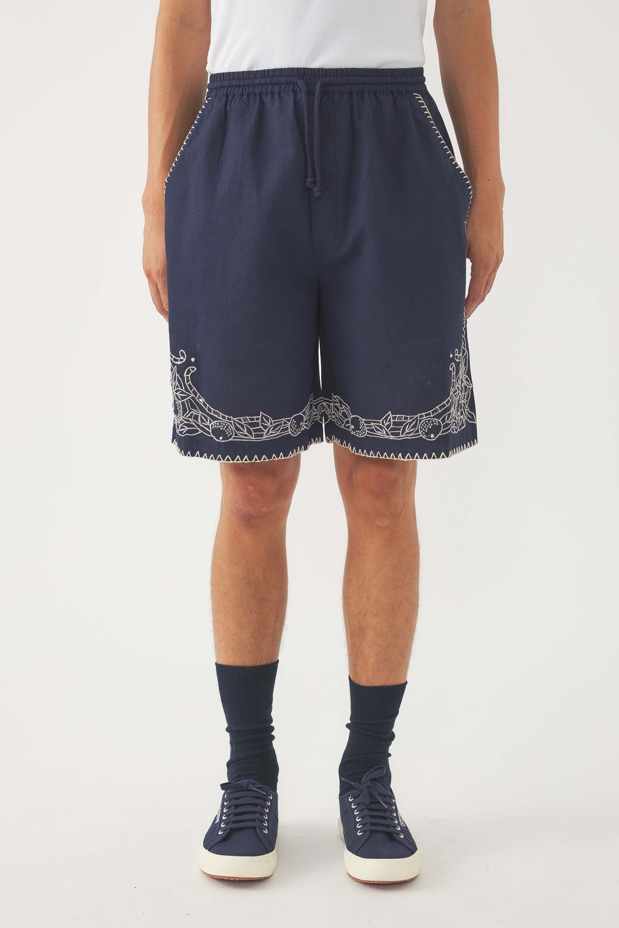 Embroidered Short Dylan