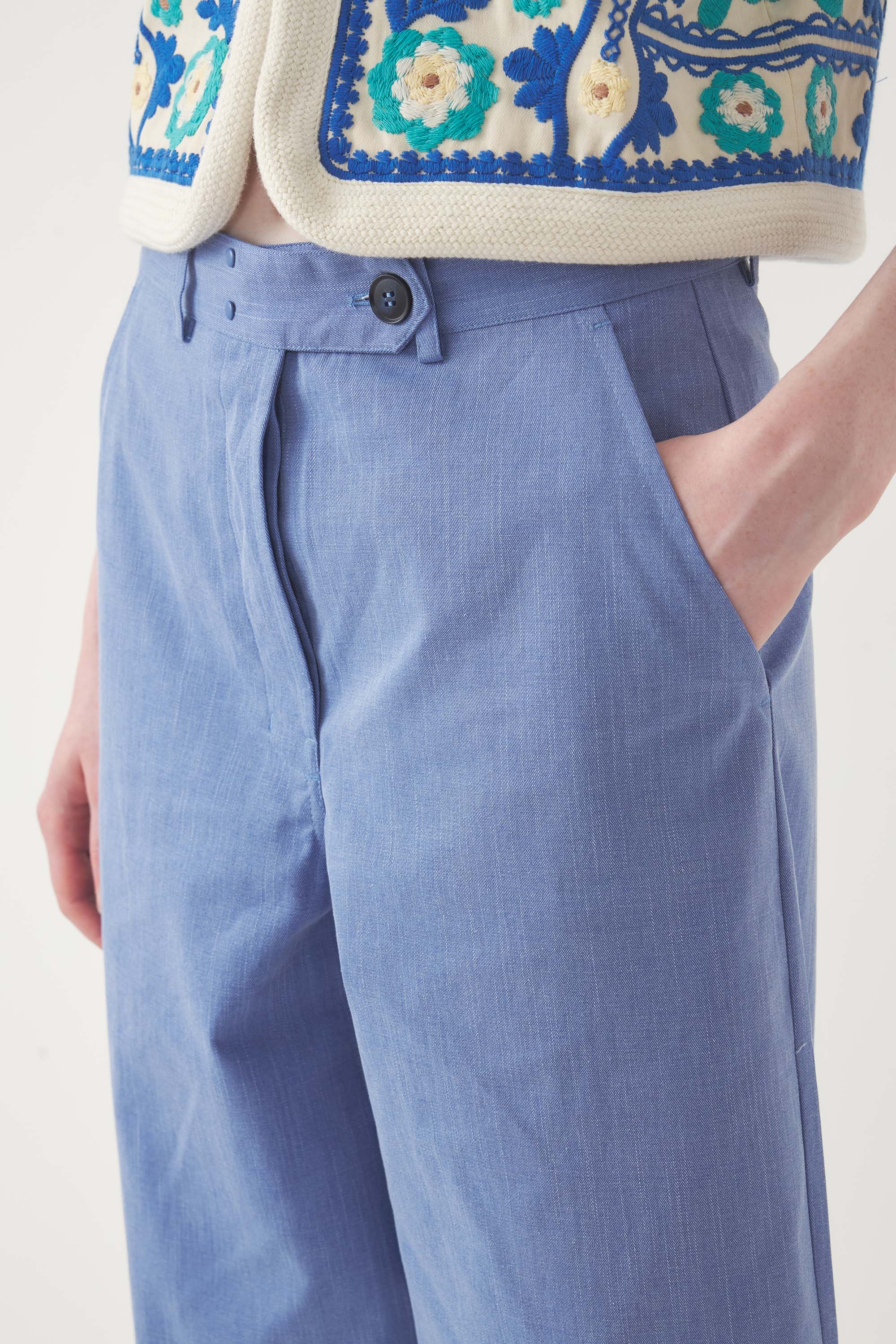Embroidered Pants Berenice