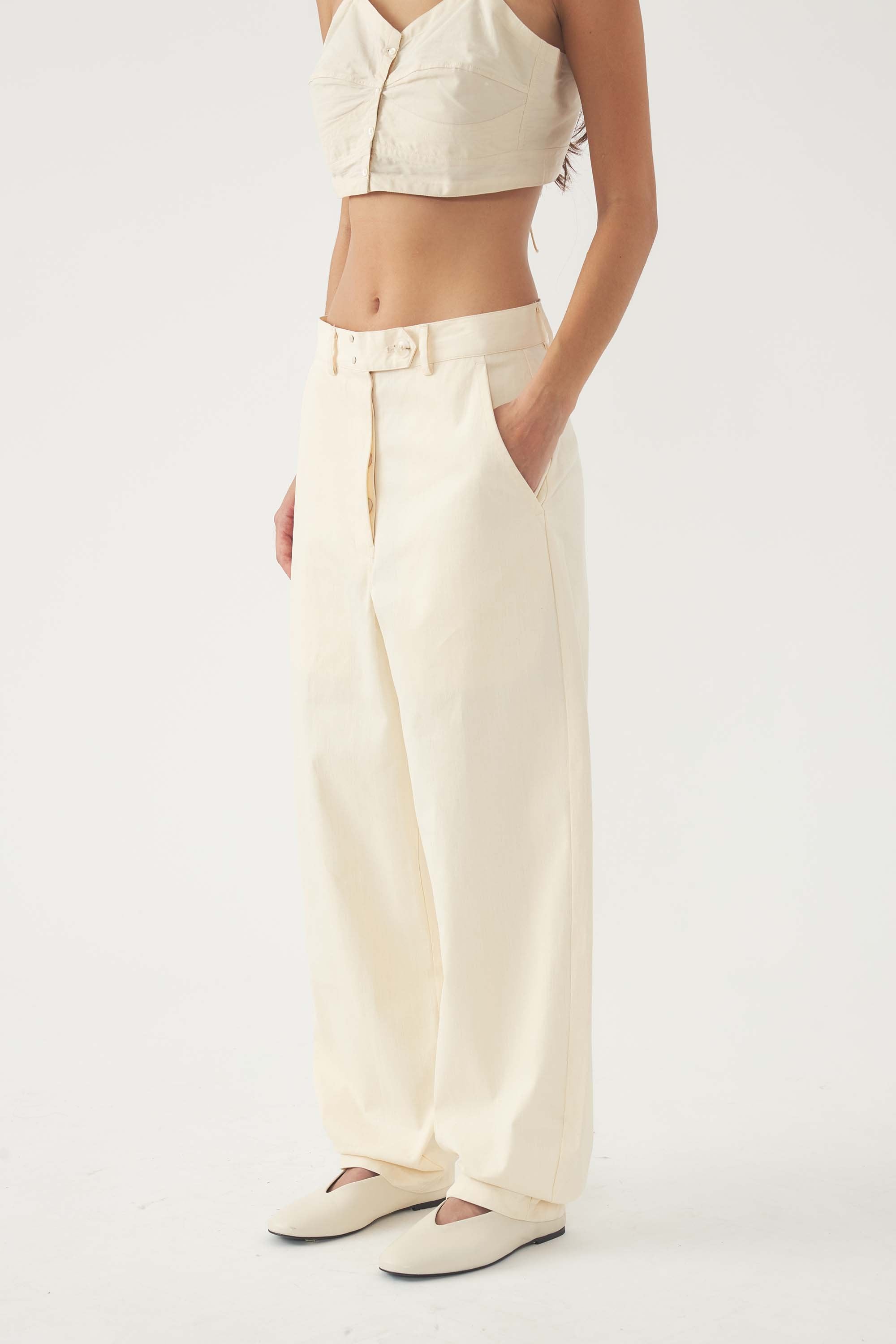 Embroidered Pants Berenice