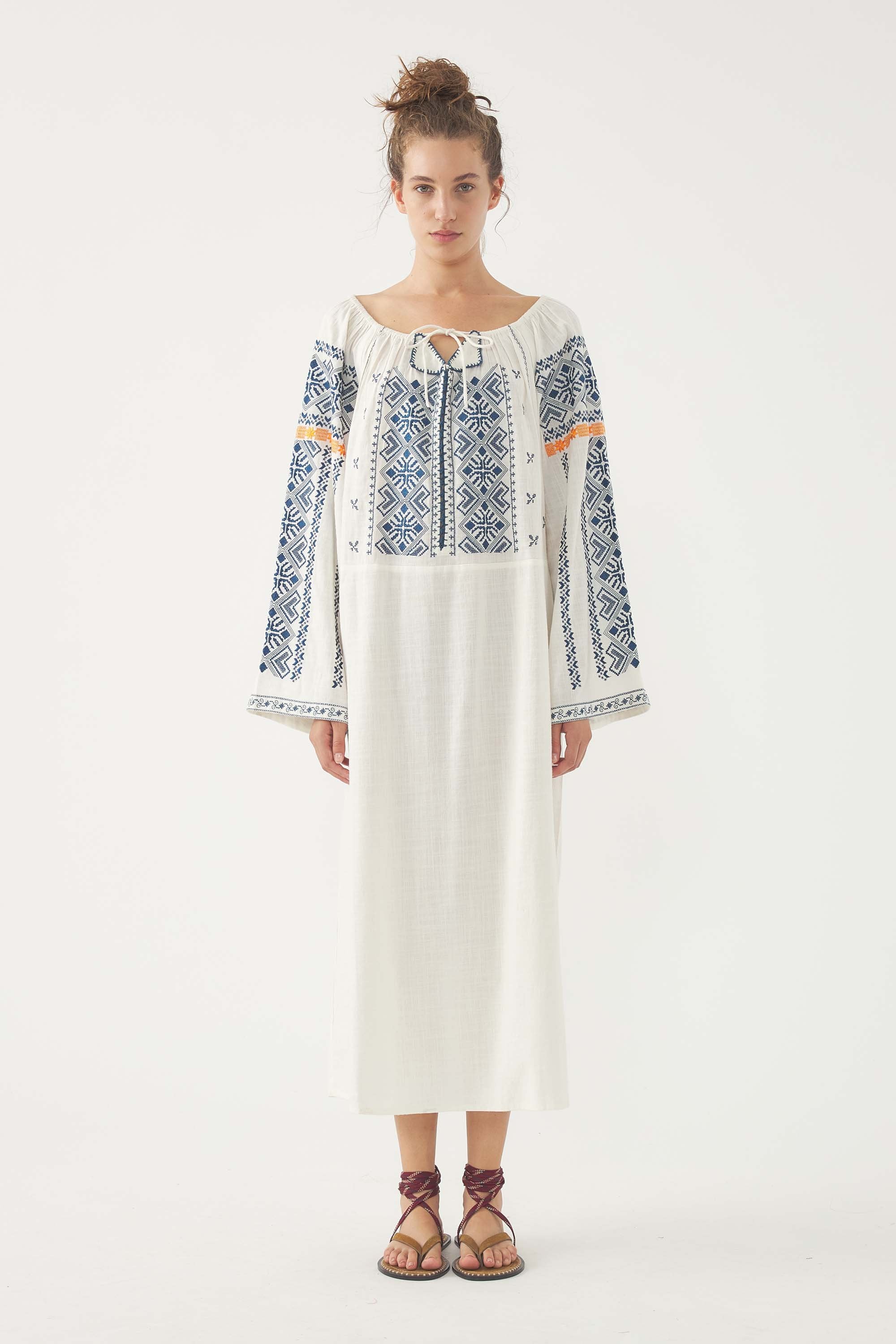 Embroidered Dress Edna