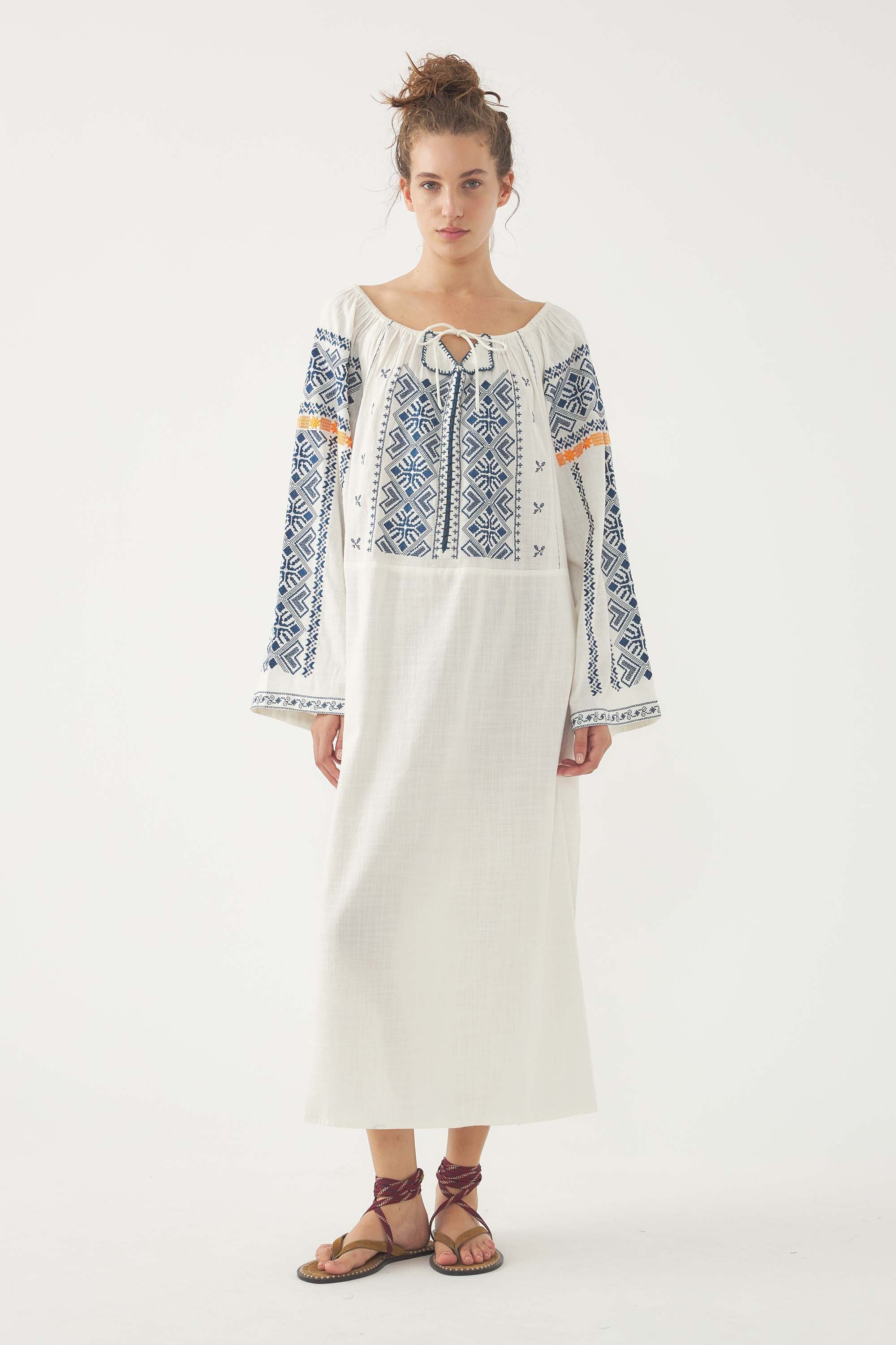 Embroidered Dress Edna