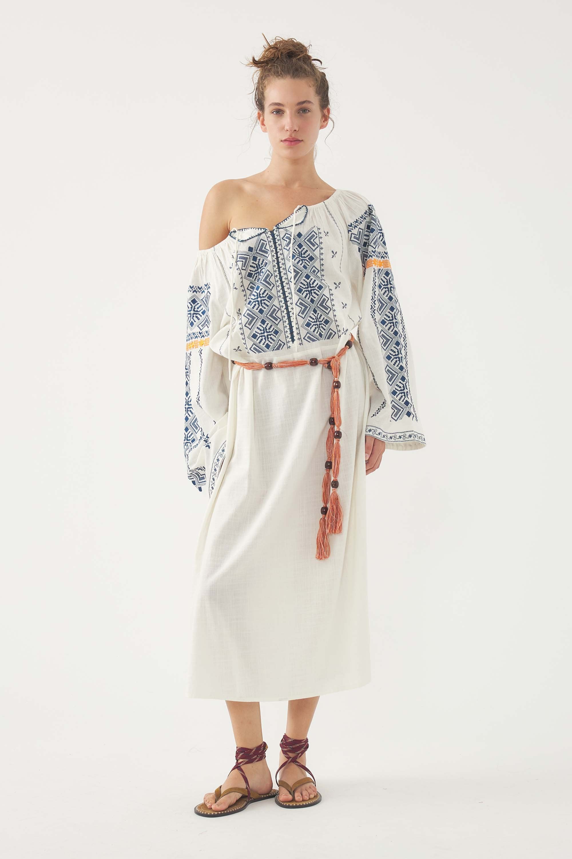 Embroidered Dress Edna