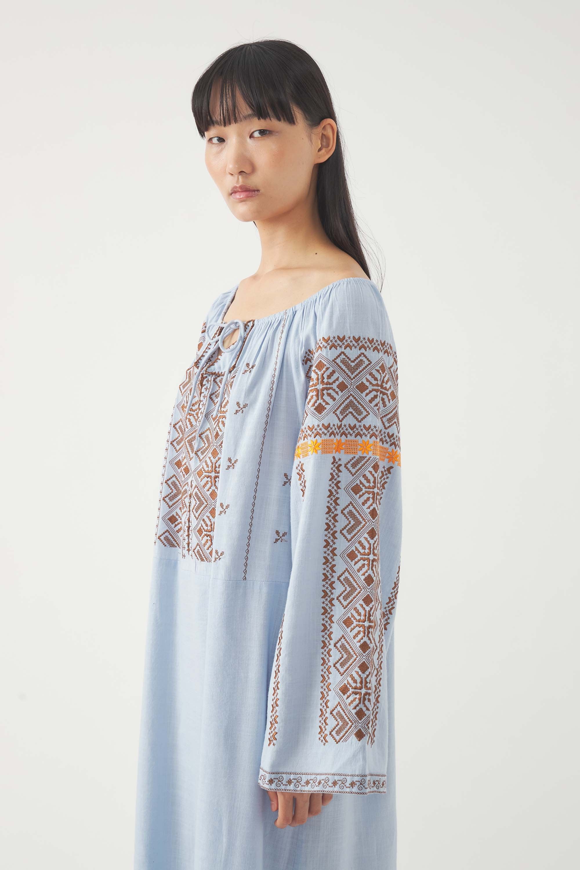 Embroidered Dress Edna