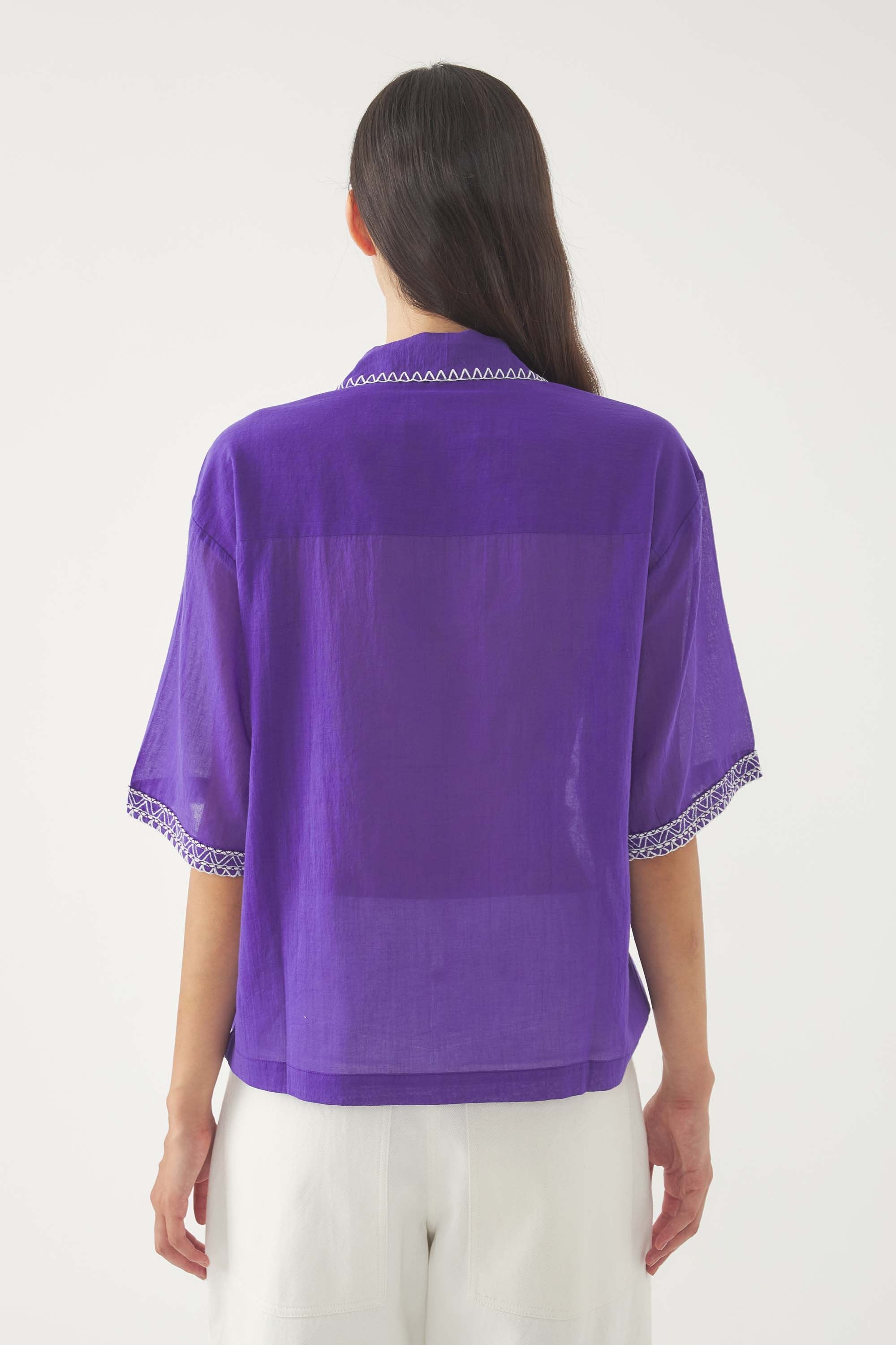 Bestickte Bluse Suzane
