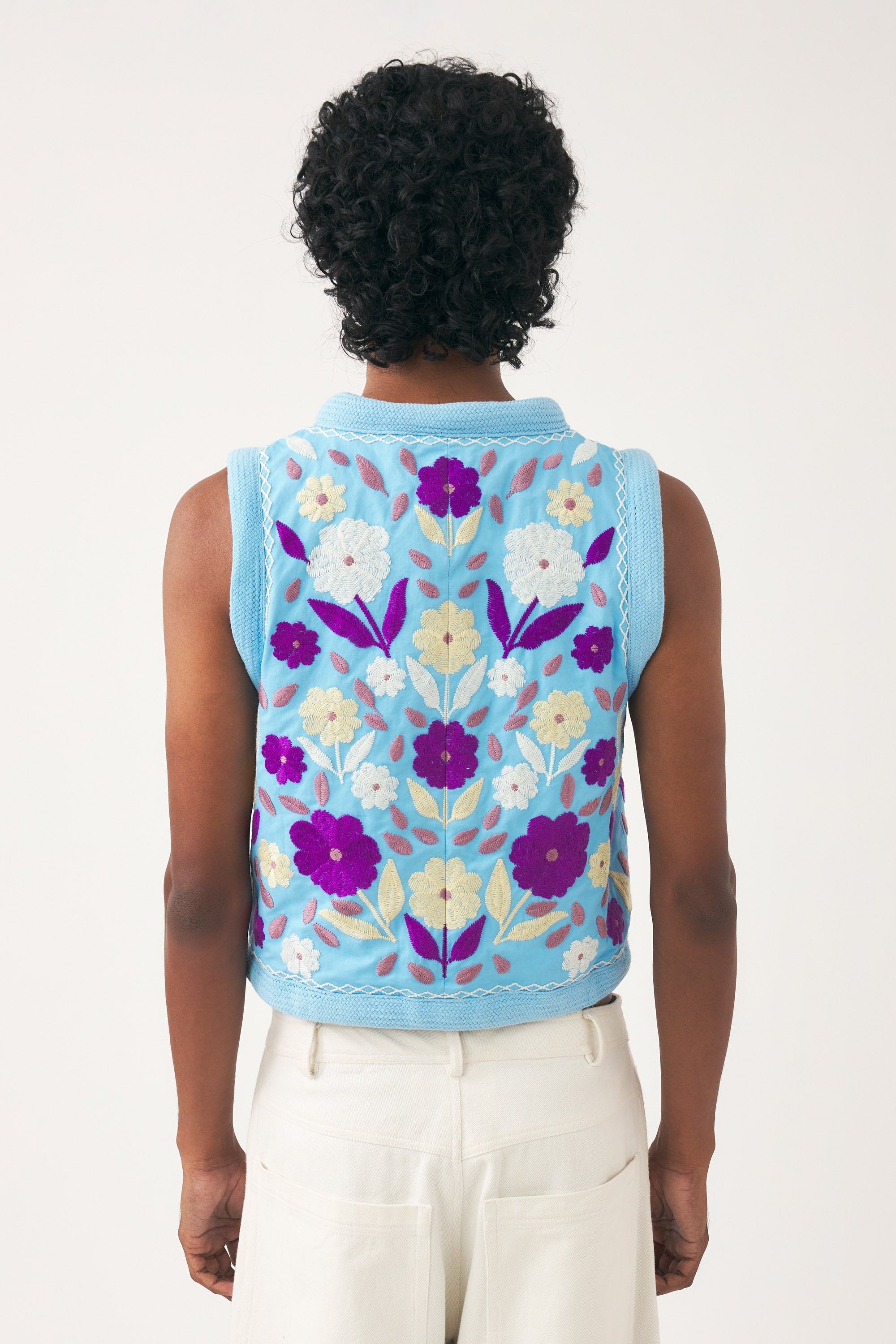 Gilet brodé Tady