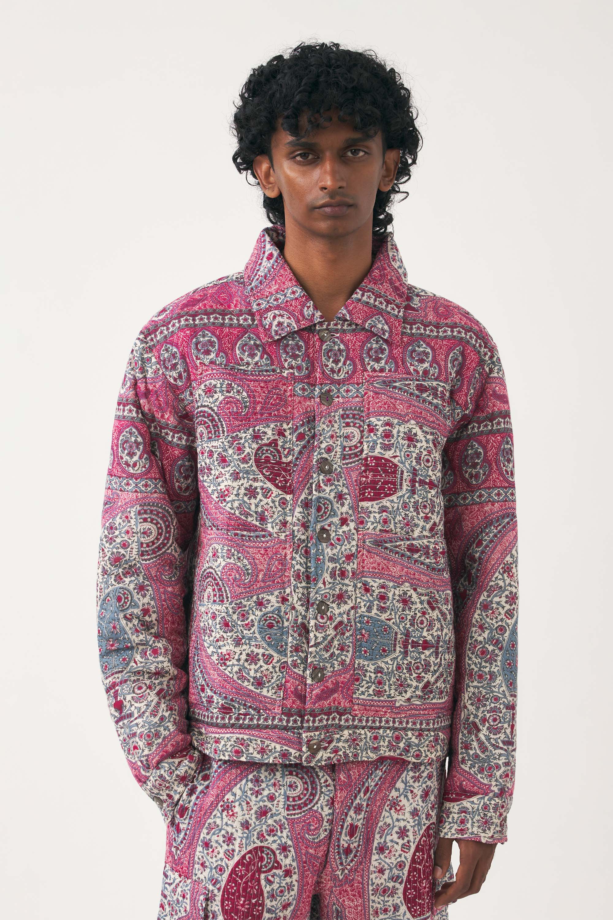 Veste imprimée Tajar