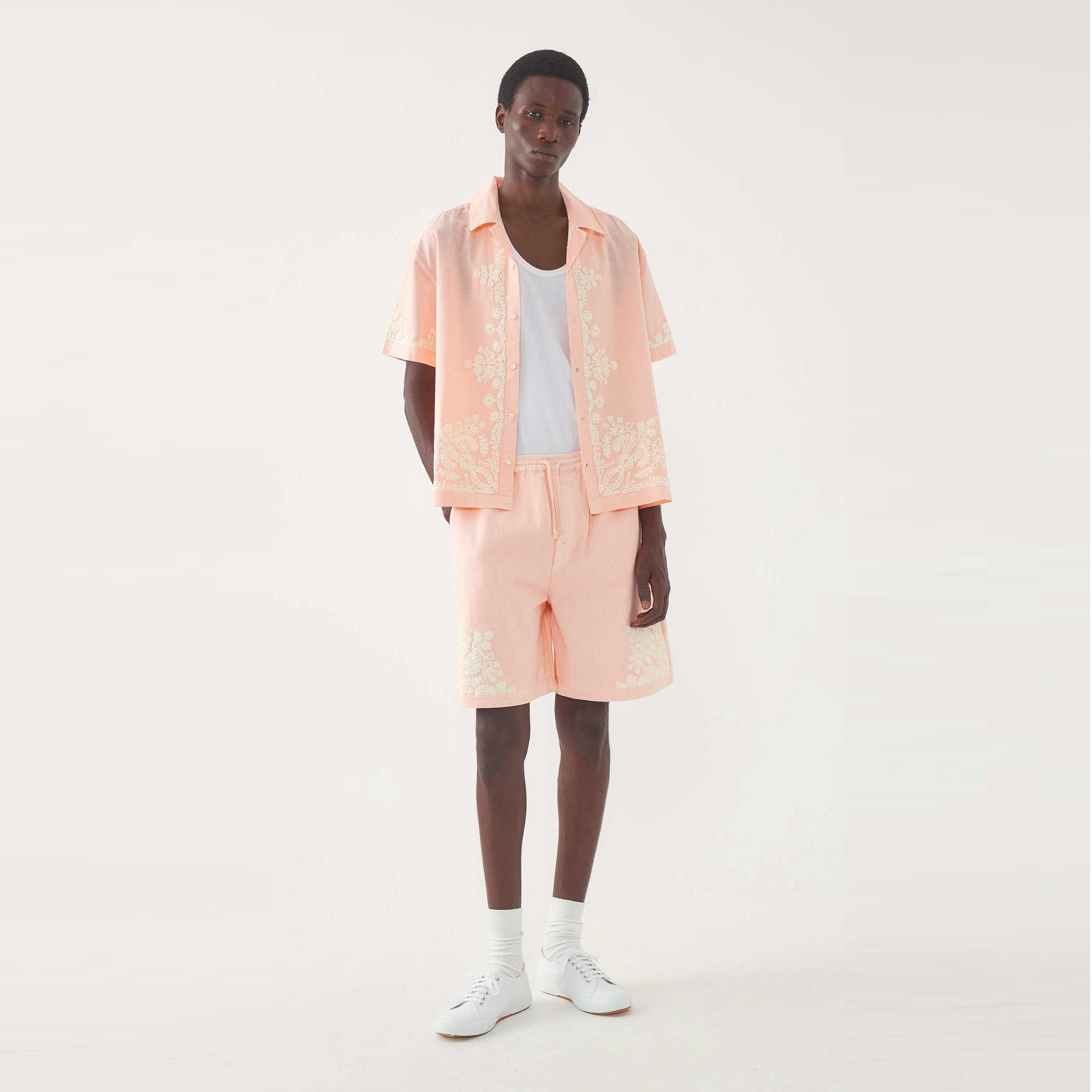 Chemise brodée Adonis 