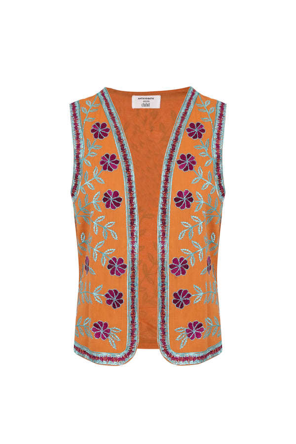 Embroidered Vest Ary
