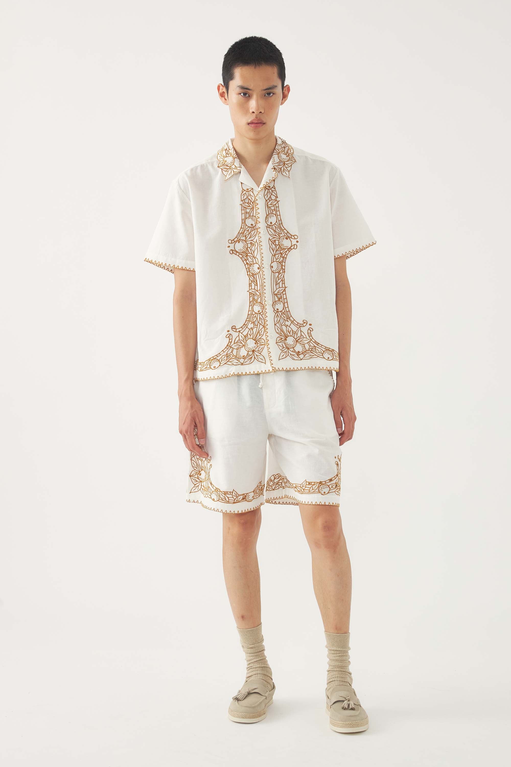 Embroidered Short Dylan