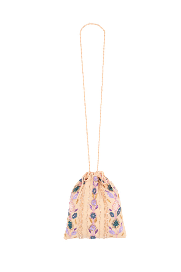 Hand Embroidered pouch Zeniba