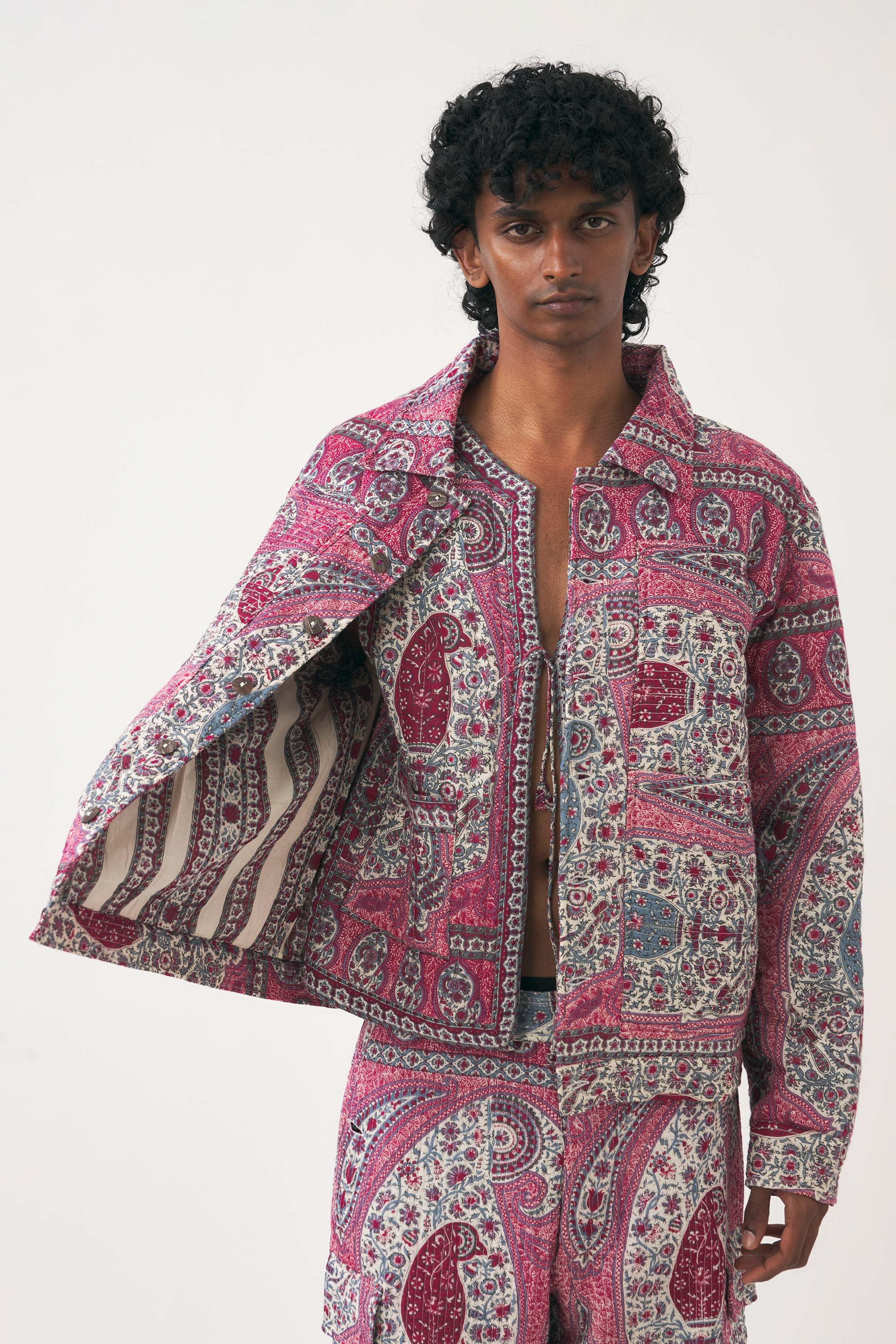 Veste imprimée Tajar